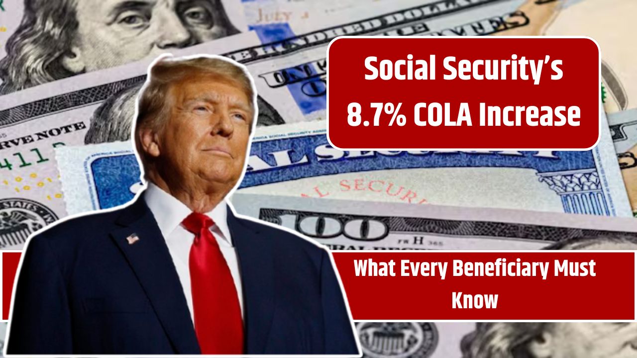 Social Security’s 8.7% COLA Increase